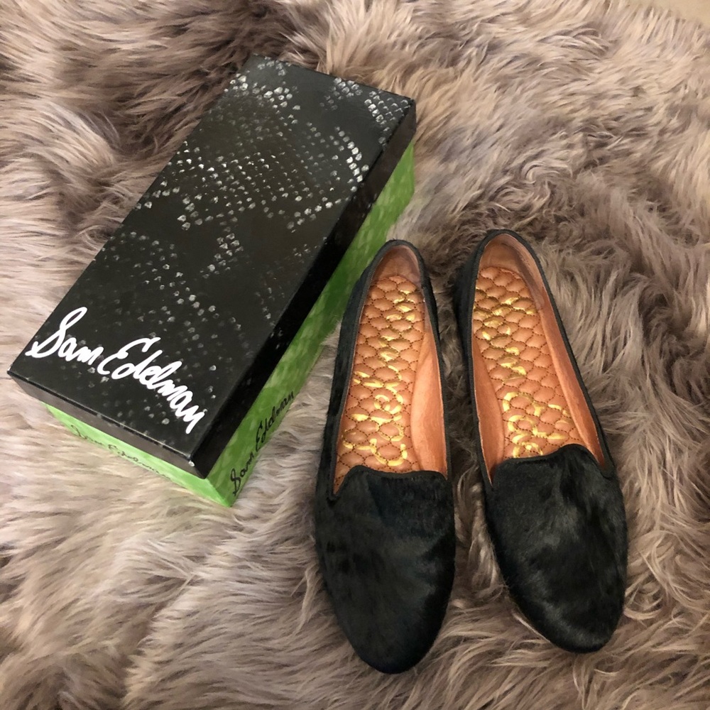 Sam Edelman Calf Hair Loafers
